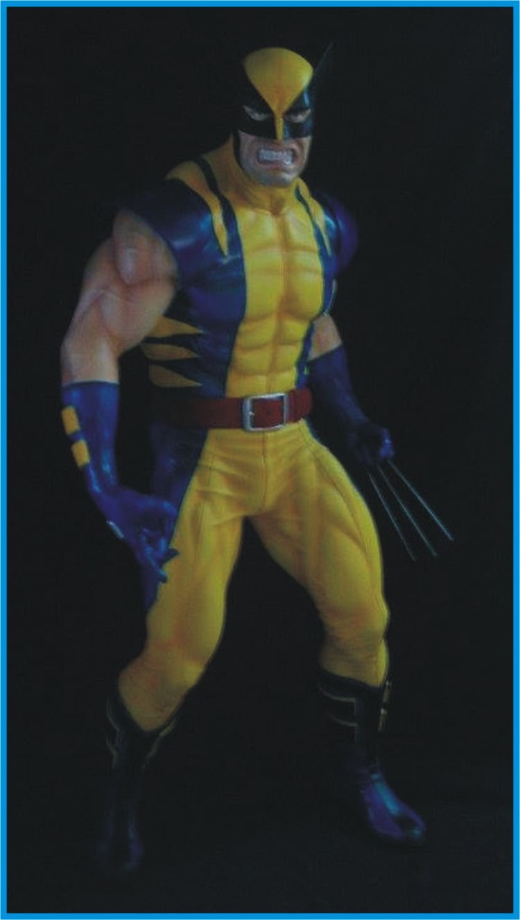 Custom Made Life Size wolverine #1 Superhero Statue Prop