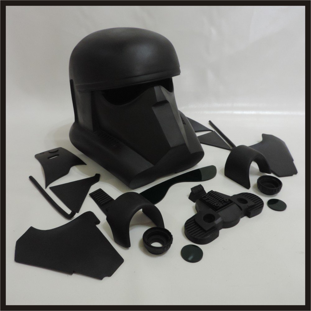 Custom Made Star Wars Rogue One/1 Death Trooper/Deathtrooper Life Size Helmet Prop Kit