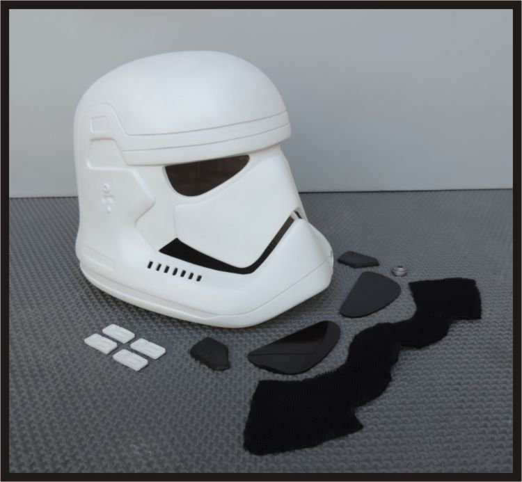 Custom Made Star Wars The Force Awakens Stormtrooper Wearable Life Size Helmet Prop Kit