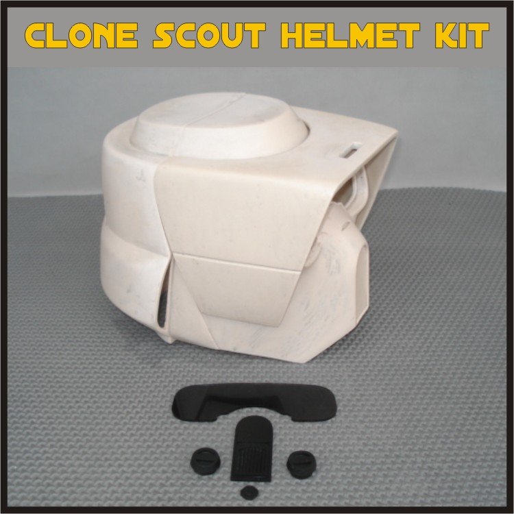 Custom Made Star Wars Clone Trooper Scout Life Size Helmet Prop Kit