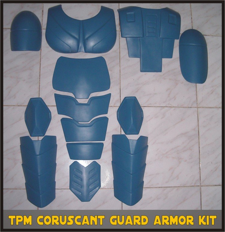Custom Made Star Wars Coruscant Senate Guard TPM Life Size Armor Prop Kit
