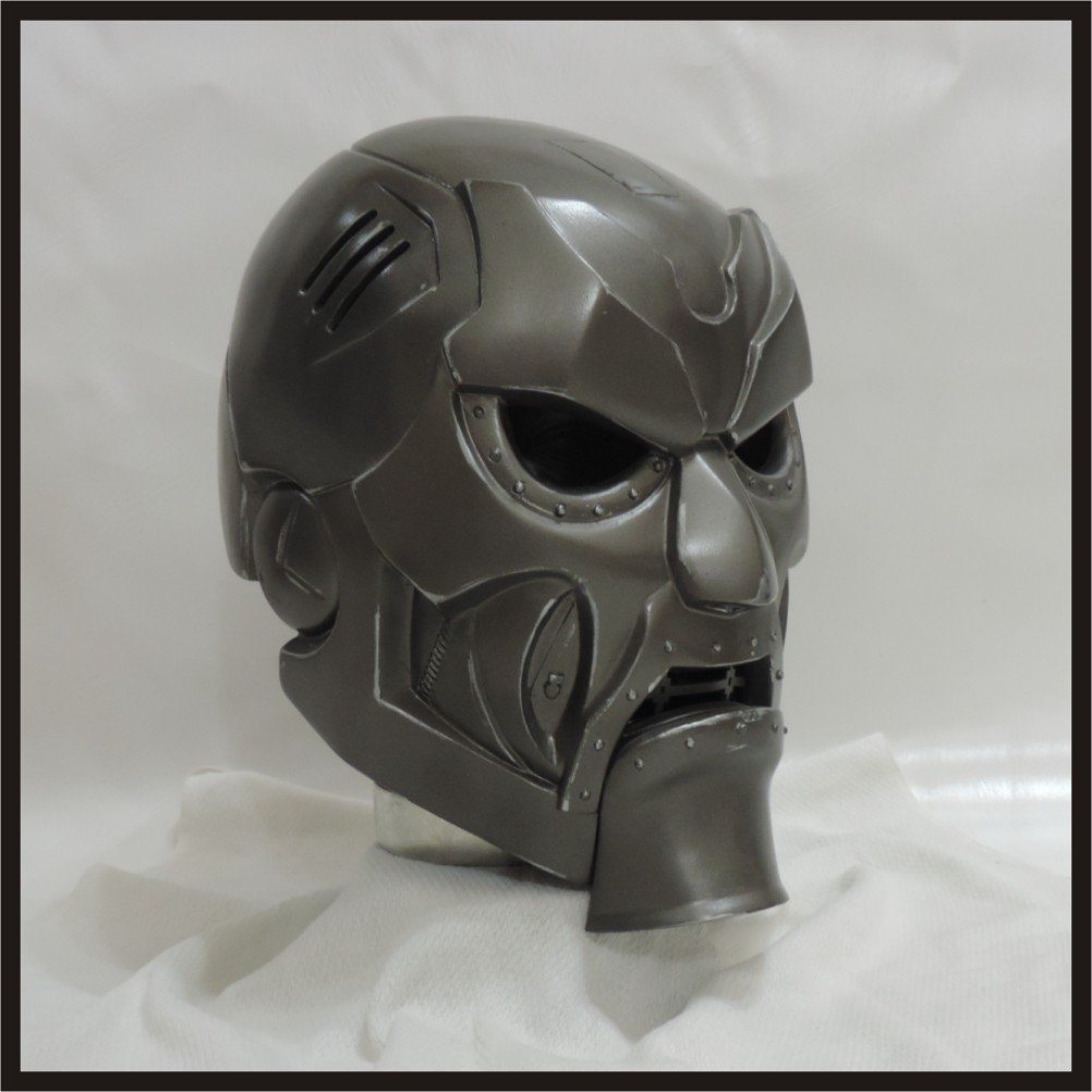 Custom Made Classic Dr Doom 2nd Edition Life size Helmet Superhero Prop