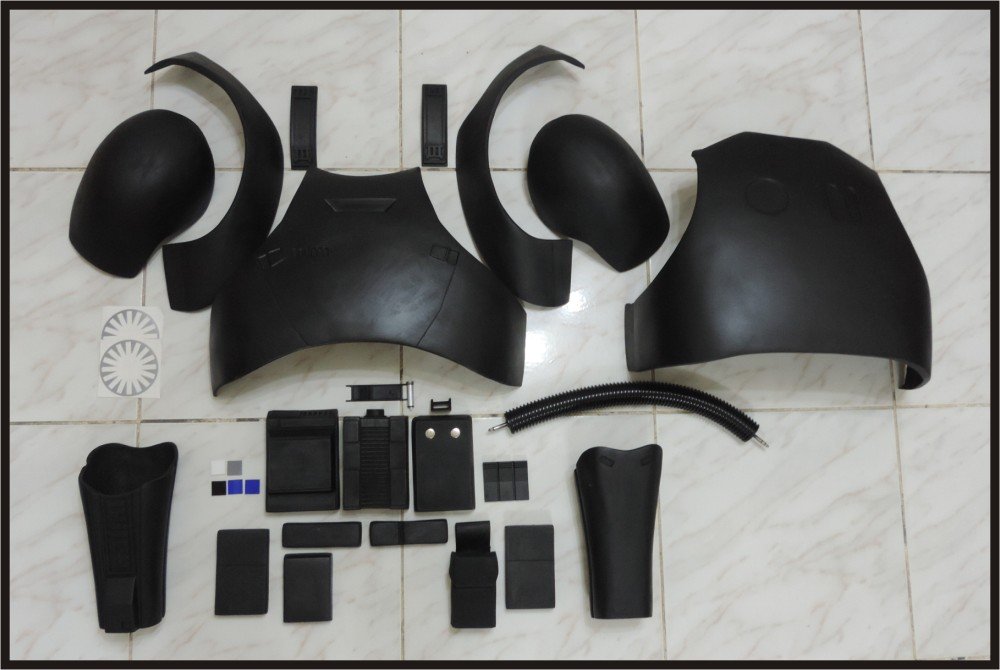 Custom Made Star Wars TFA TIE Armor Life Size Armor Prop Kit
