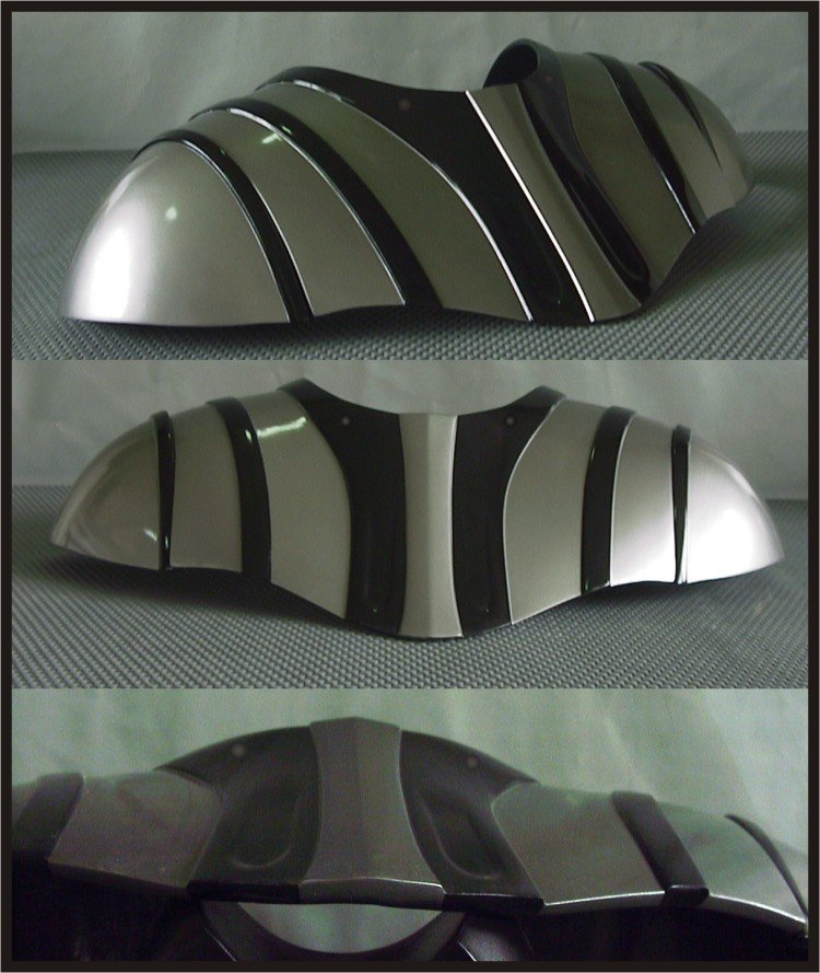 Custom Made Star Wars Darth Vader Chest Armor ROTS Full Size Armor Prop: Silver