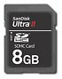 SanDisk - Ultra II 8GB Secure Digital High Capacity Memory Card