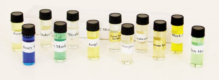 TOP 12 MEN'S OILS 1/8 oz (1dram)