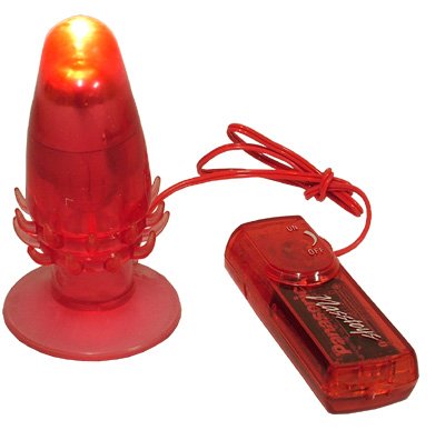 Spikey Butt Lites Vibrating Anal Plug