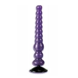 Trinity's Glittered 10" Anal Probe w/Suction Cup