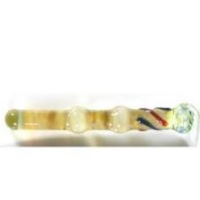 Glass Explorer Double Ball Dildo