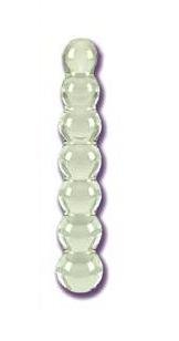 Dr. Joel Kaplan Glacial 7 ¼" Glass Beaded Wand