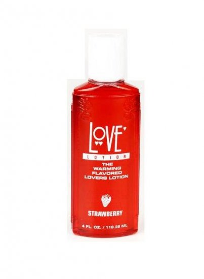 Strawberry Doc Johnson 4oz Edible Love Lotion