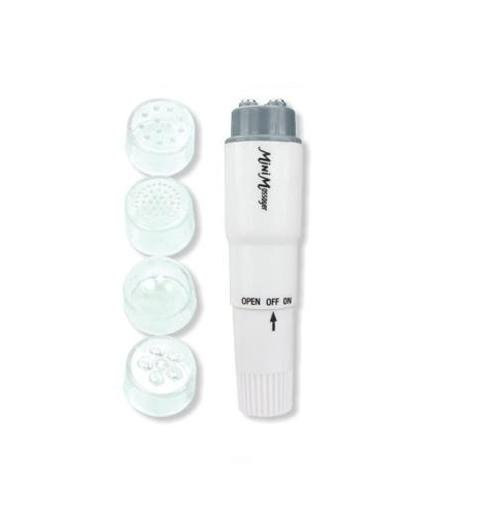 White Waterproof Pocket Rocket Massager