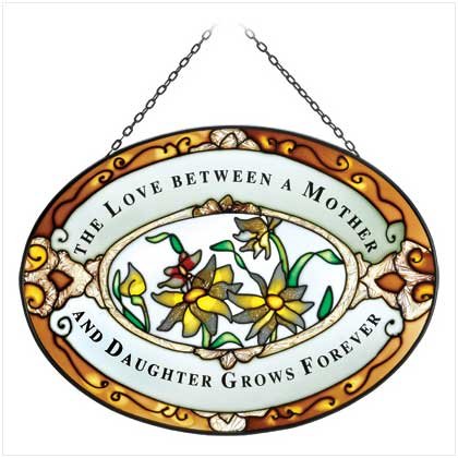 Mother-Daughter Suncatcher