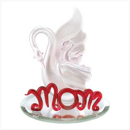 Mother Swan Figurine