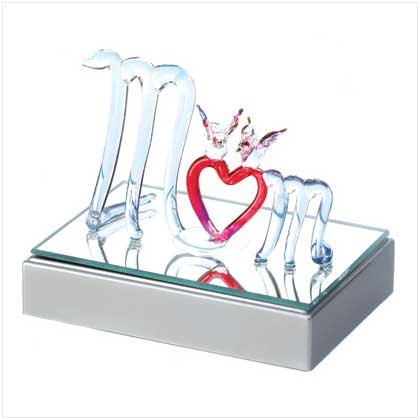 Color-Change Glass Mom Figurine