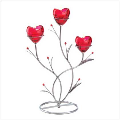 Heart Bouquet Candleholder