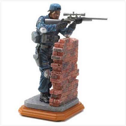 Police Perfect Position Figurine