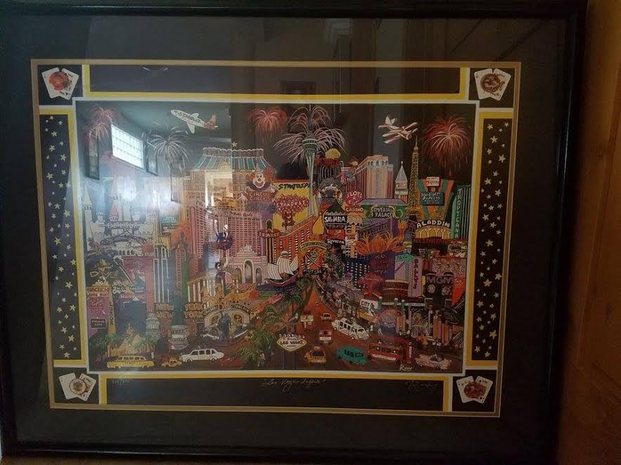 LAS VEGAS BY ROXY 40.6 X 32.7
