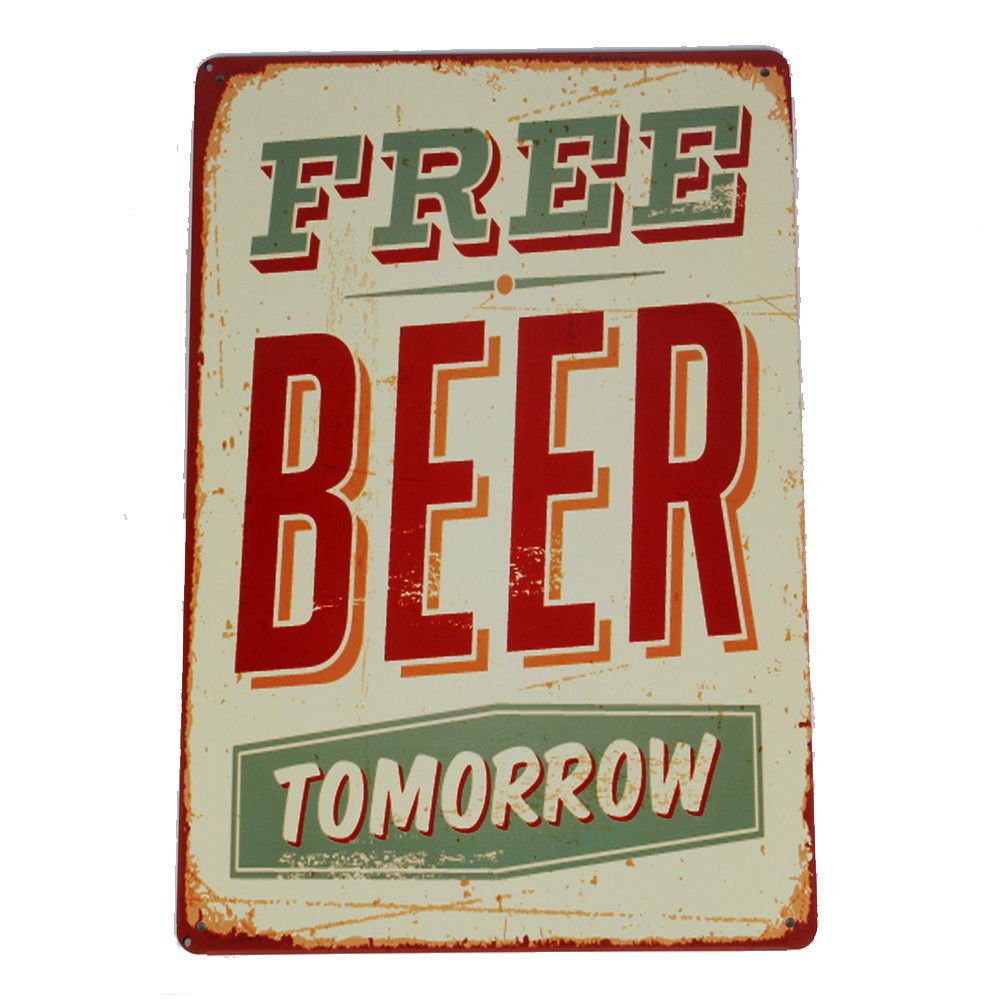 Metal Tin Signs Vintage Plaque Club Wall Decor Pub Bar Home Shop Poster Pictures