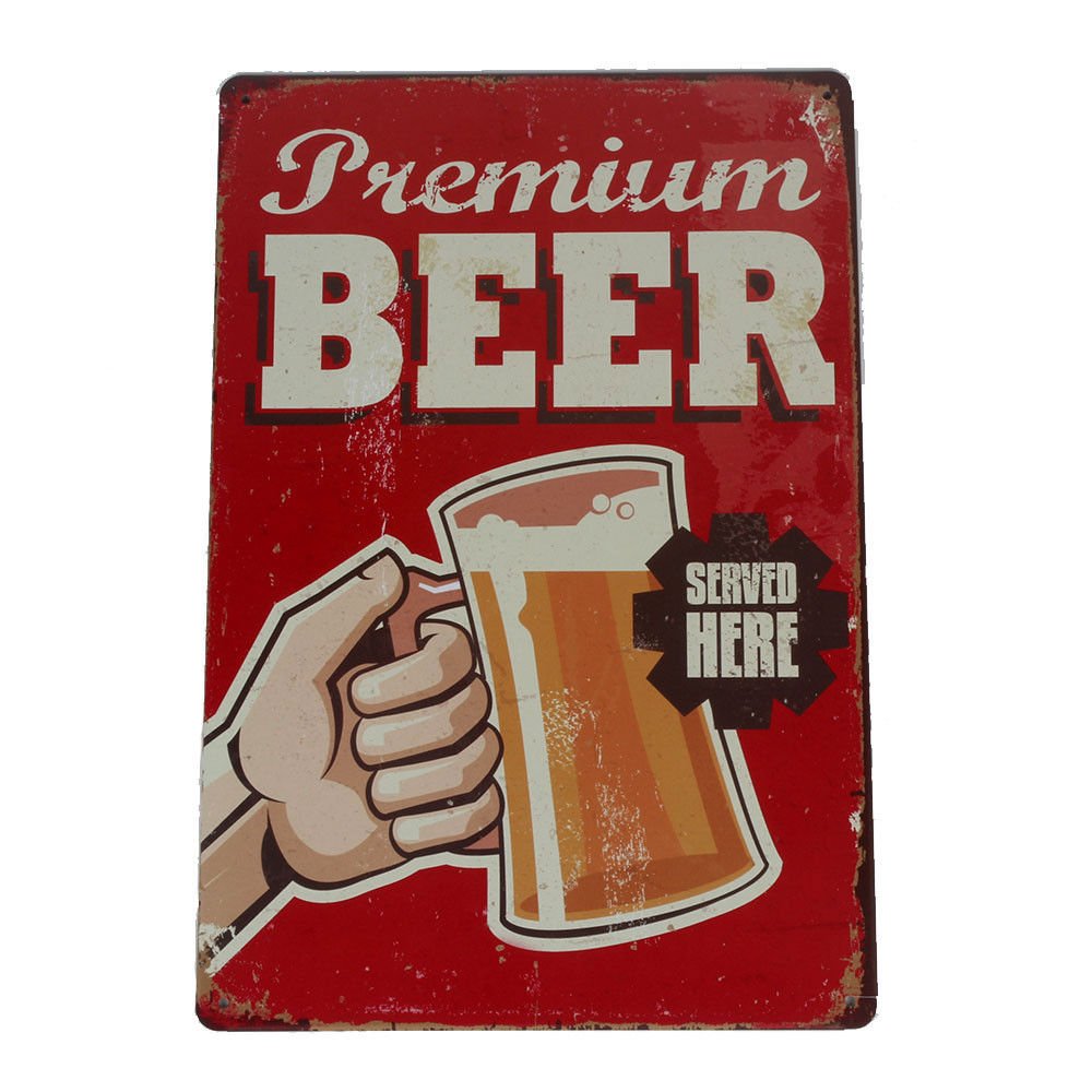 Hot Metal Tin Signs Vintage Plaque Club Wall Decor Pub Bar Home Shop Poster Art