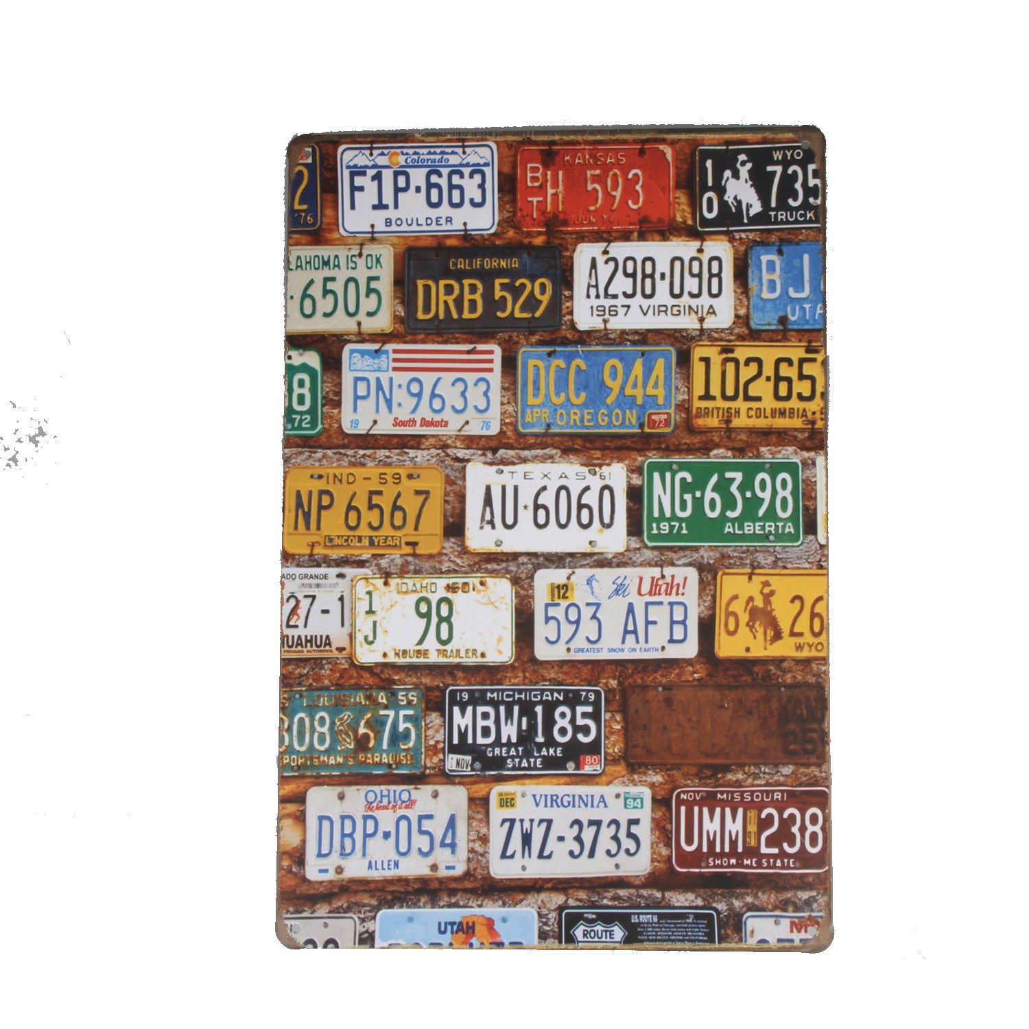 Hot Metal Tin Signs Vintage Plaque Club Wall Decor Pub Bar Home Shop Poster Art