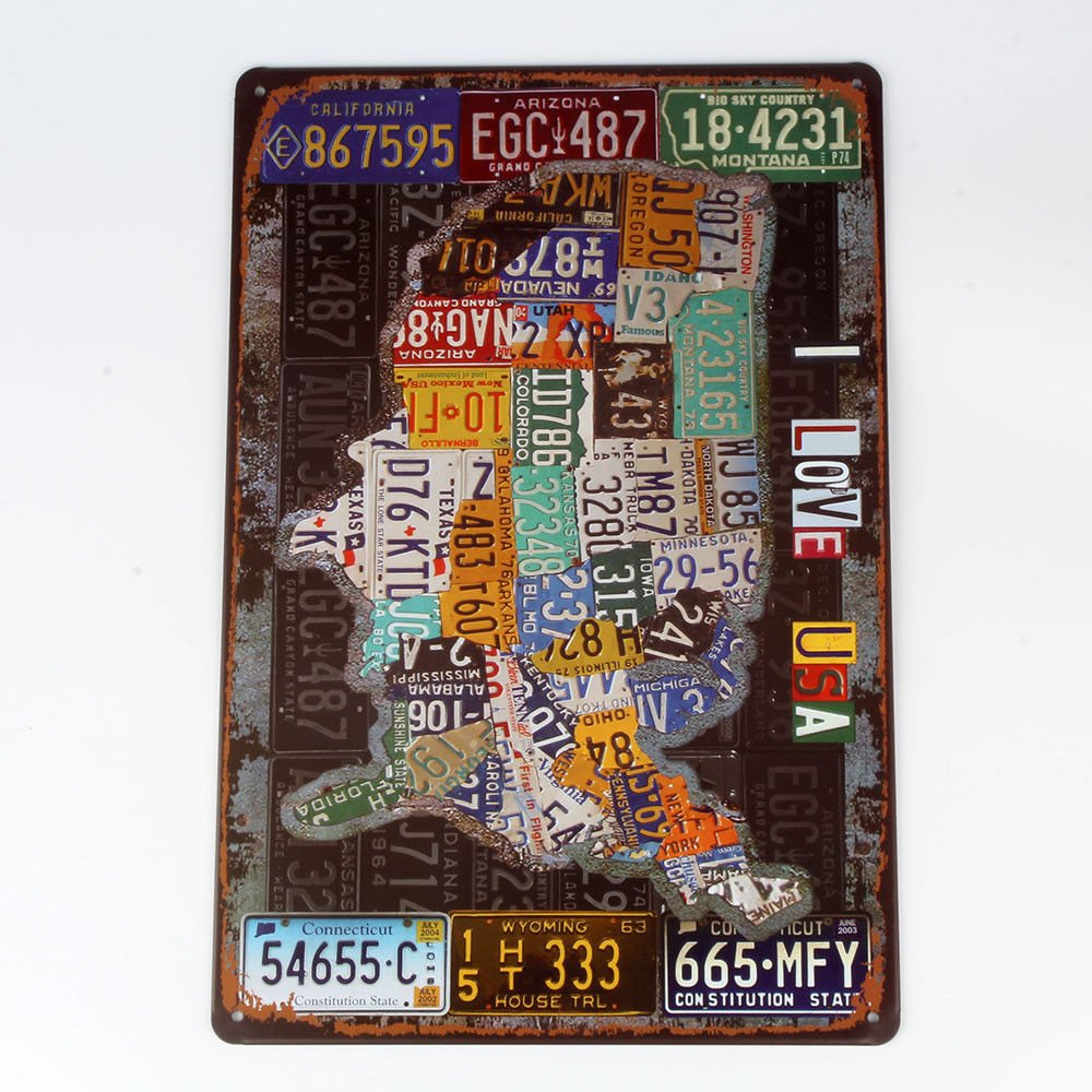 Hot Metal Tin Signs Vintage Plaque Club Wall Decor Pub Bar Home Shop Poster Art