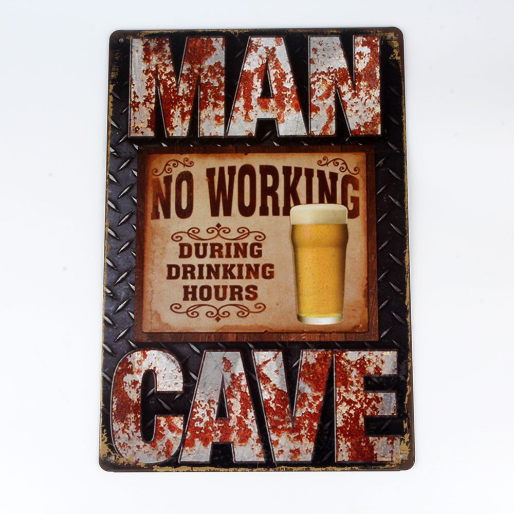 12x8 inch, Brand New, tin sign beer, garage sign, coffee