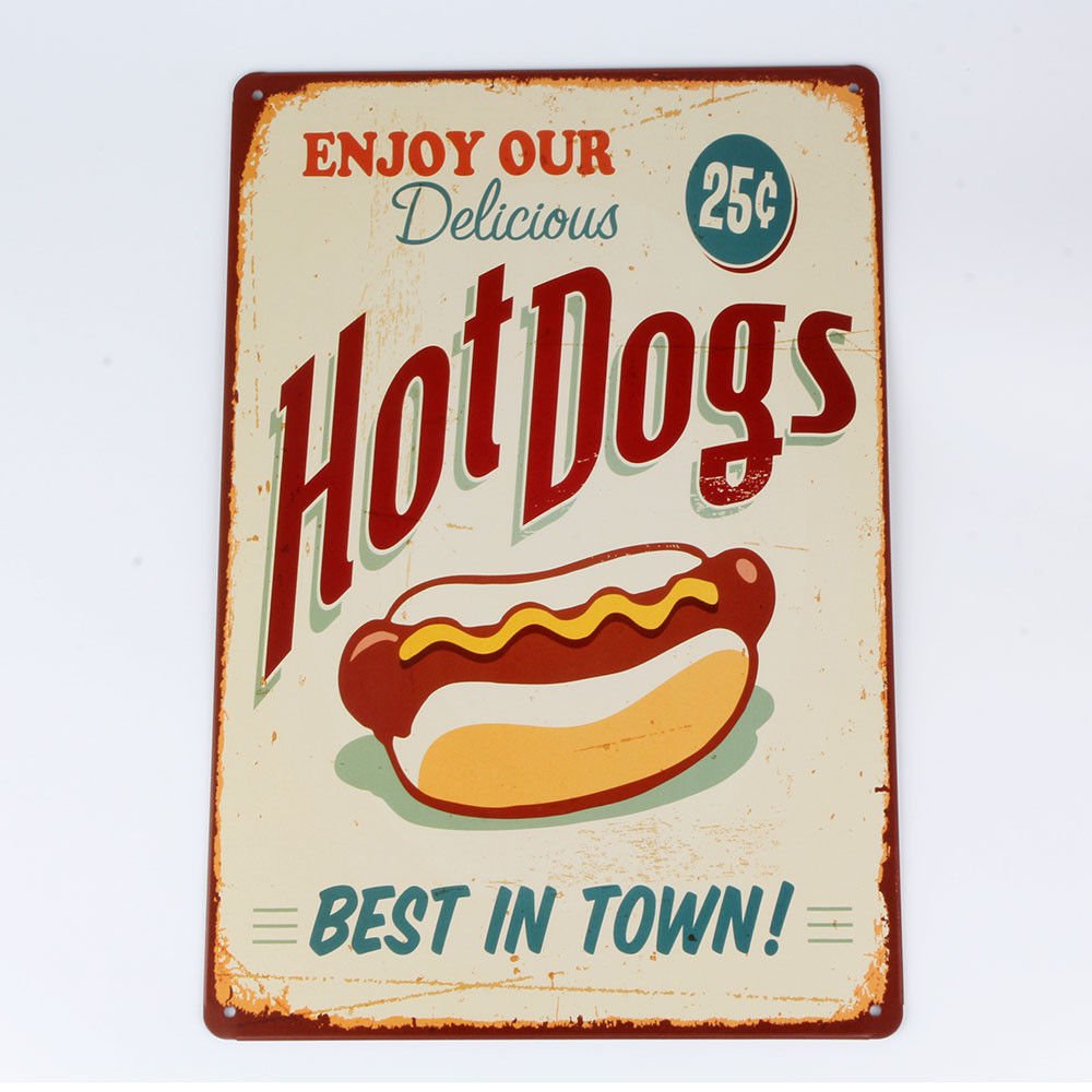 Hot Metal Tin Signs Vintage Plaque Club Wall Decor Pub Bar Home Shop Poster Art
