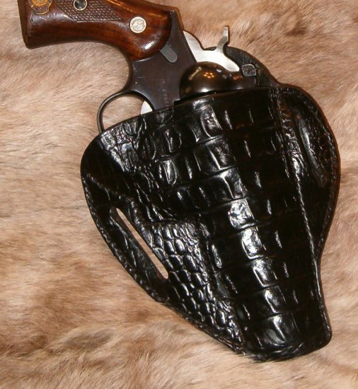 Ruger Security Six SB, Alligator Print