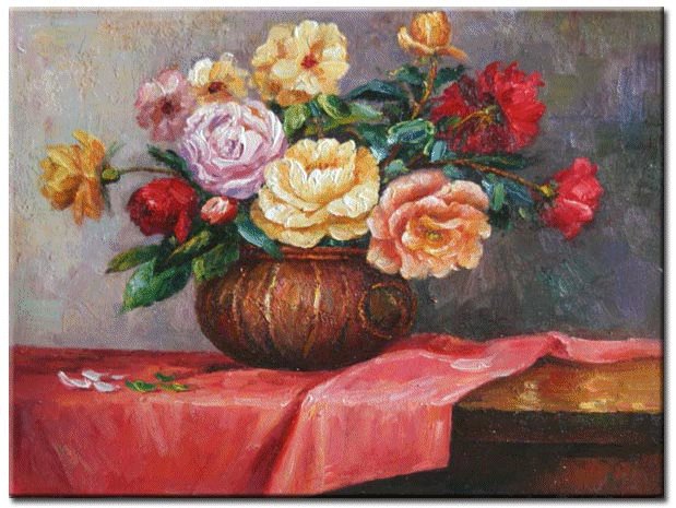 LARGE HIGH QUALITY CANVAS OIL PAINTINGS, ART