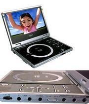 Apex PD840 Portable DVD Player with 8" 16:9 Widescreen TFT LCD
