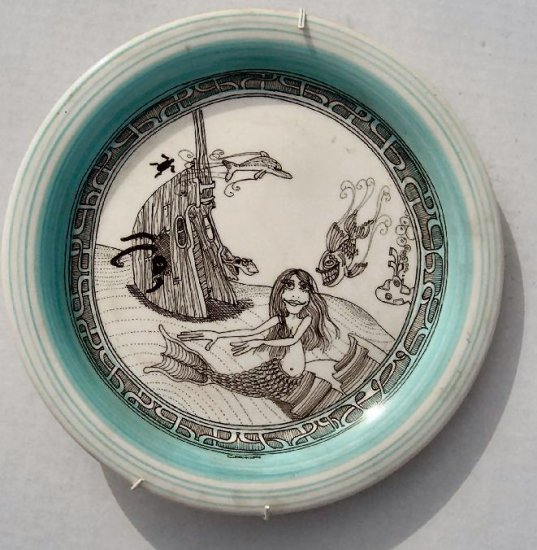 Decorative Glass Plate