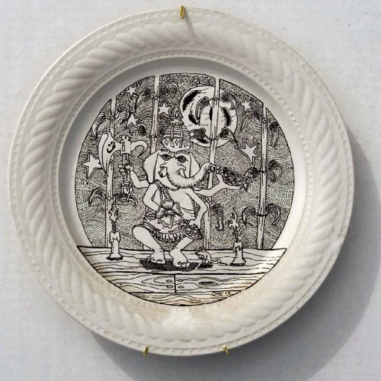 Decorative Glass Plate