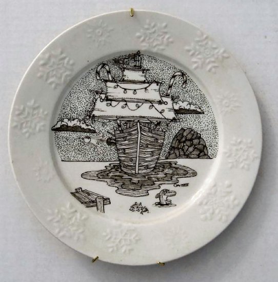 Decorative Glass Plate