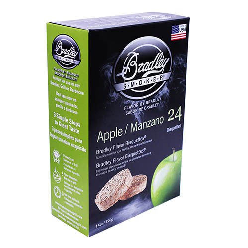 Bradley Technologies Smoker Bisquettes Apple (24 Pack)