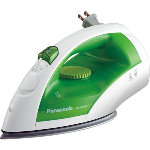 Panasonic NI-E250TR White/Green 1200W Micro-Spray Mist, Titanium Coat Non Stick