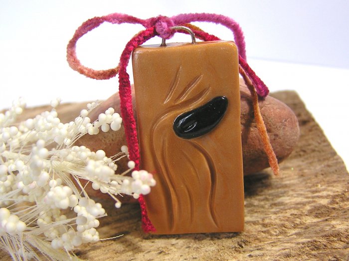 Afghan Hound Dog Etched Pendant