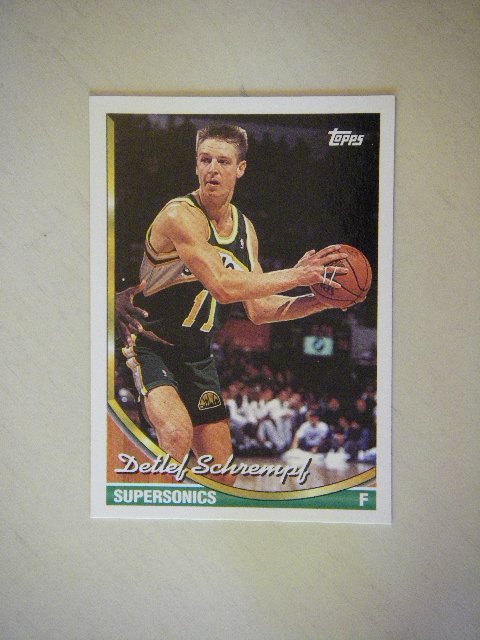 1994 Topps Detlef Schrempf Supersonics #268