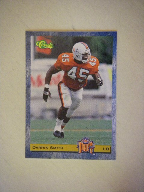 1993 Classic NFL Draft Darrin Smith #82