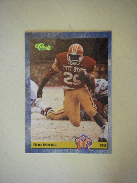 1993 Classic NFL Draft Ron Moore #89