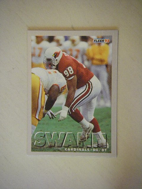 1993 Fleer Eric Swann Cardinals #165