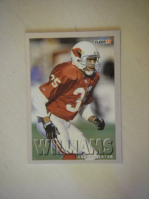 1993 Fleer Aeneas Williams Cardinals #185