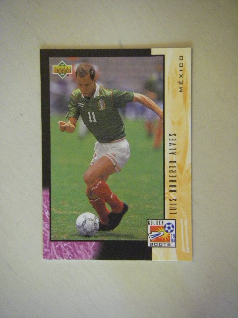 1994 Upper Deck Golden Boots Luis Roberto Alves #329
