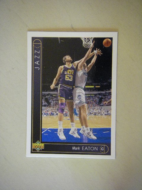 1993 - 94 Upper Deck Mark Eaton Utah Jazz #45