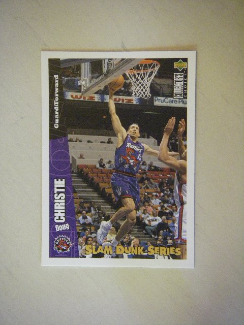 1996 Upper Deck Collector's Choice Slam Dunk Series Doug Christie 33/40