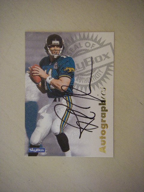 1997 SkyBoxAutographics Rob Johnson