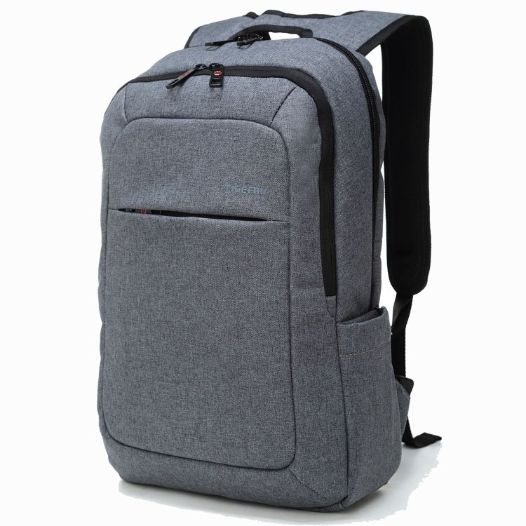 Slim Business Laptop Backpack Anti Thief Tear / Water Resistant Travel Bag