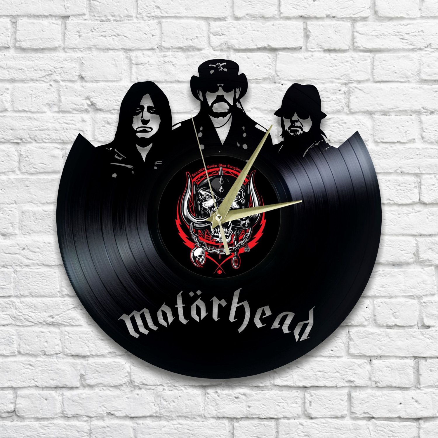 Motorhead wall clock