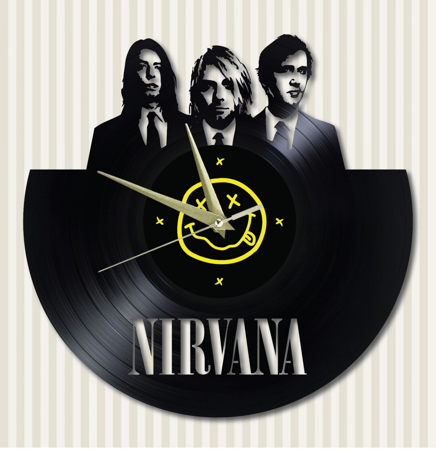 Nirvana wall clock