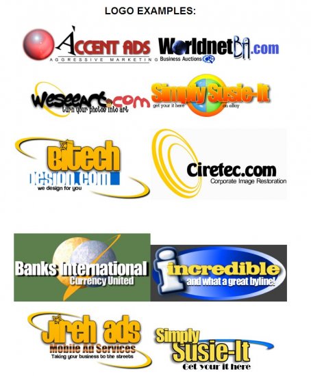 CUSTOM LOGO DESIGNS